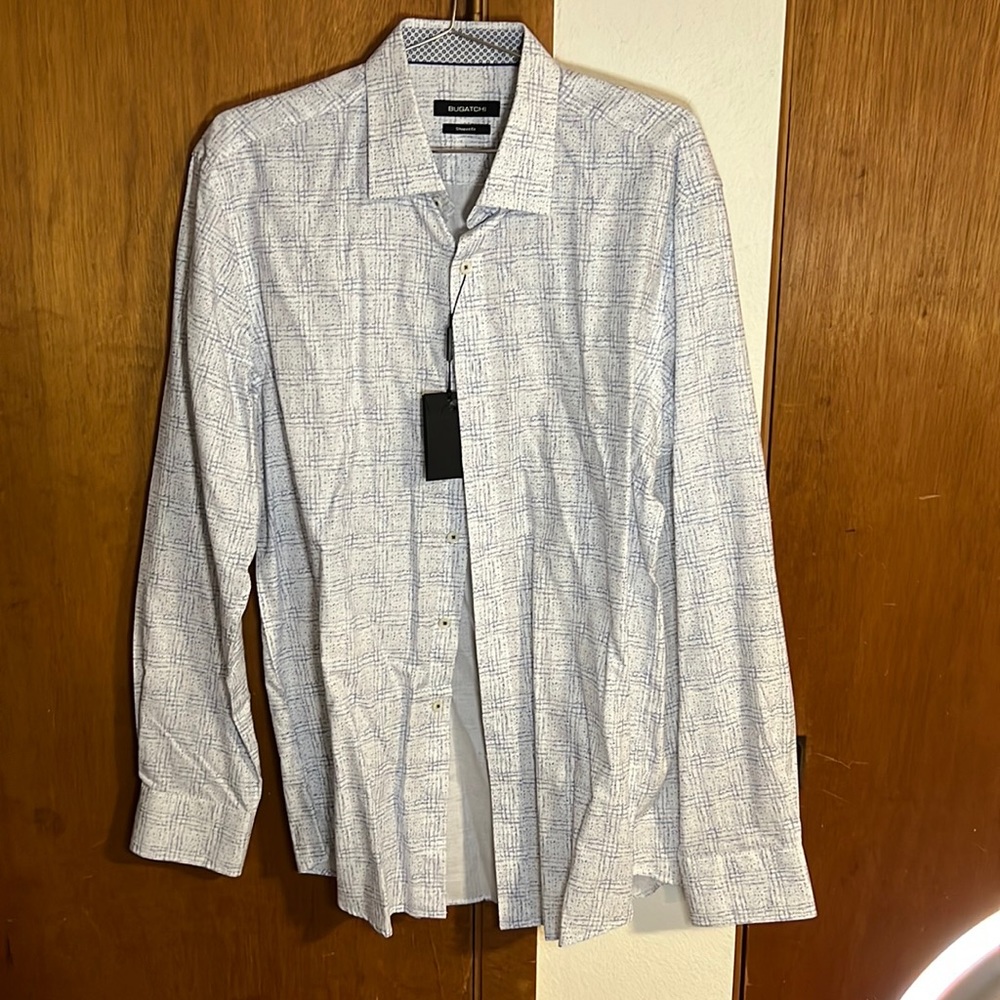 Bugatchi large shaped fit new
